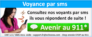 Voyance par sms : Consultez nos voyants par sms ils vous répondent de suite ! Envoyez XXXX au XXXX*